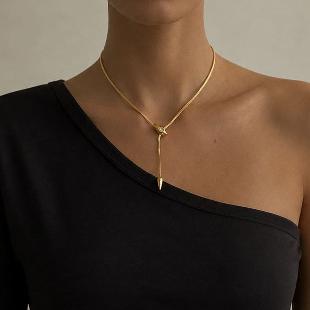 SIP SERPENT NECKLACE