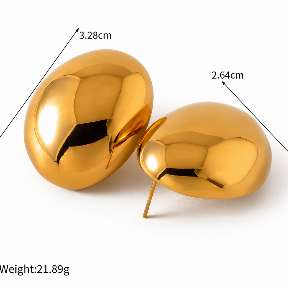SIP BEAN  EARRINGS