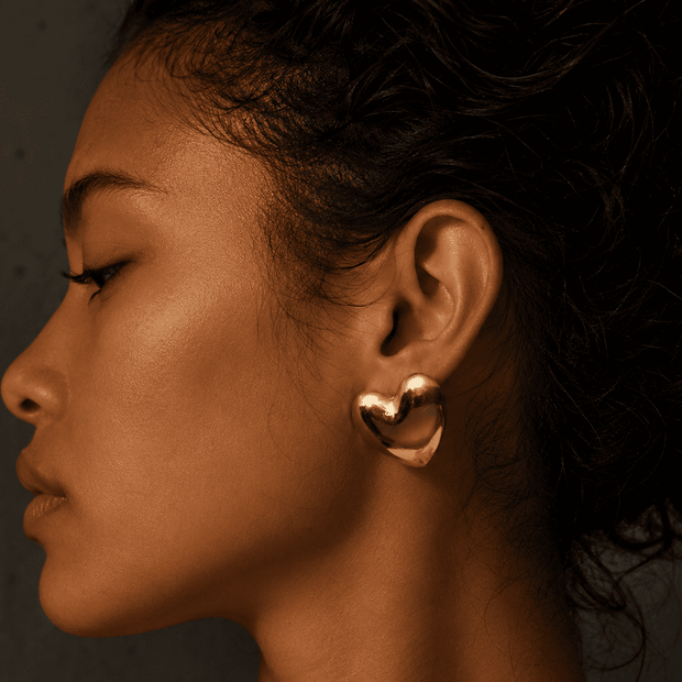 SIP HEART EARRINGS