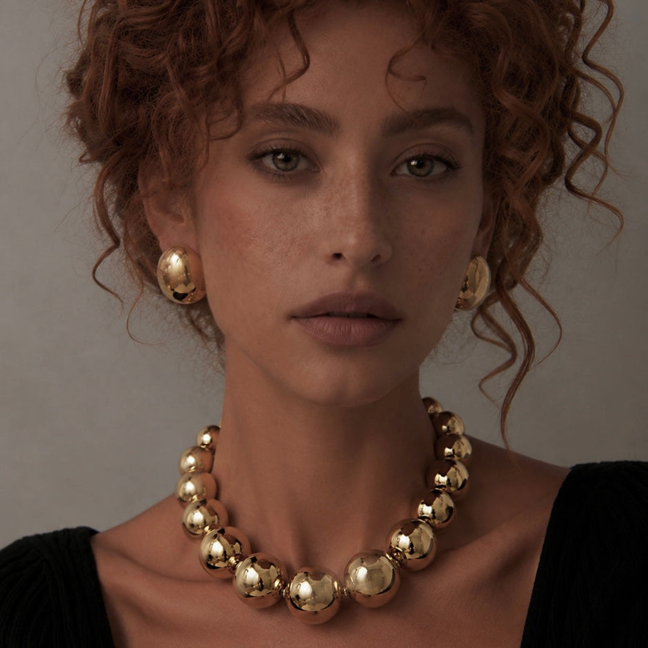 SIP BEAN  EARRINGS