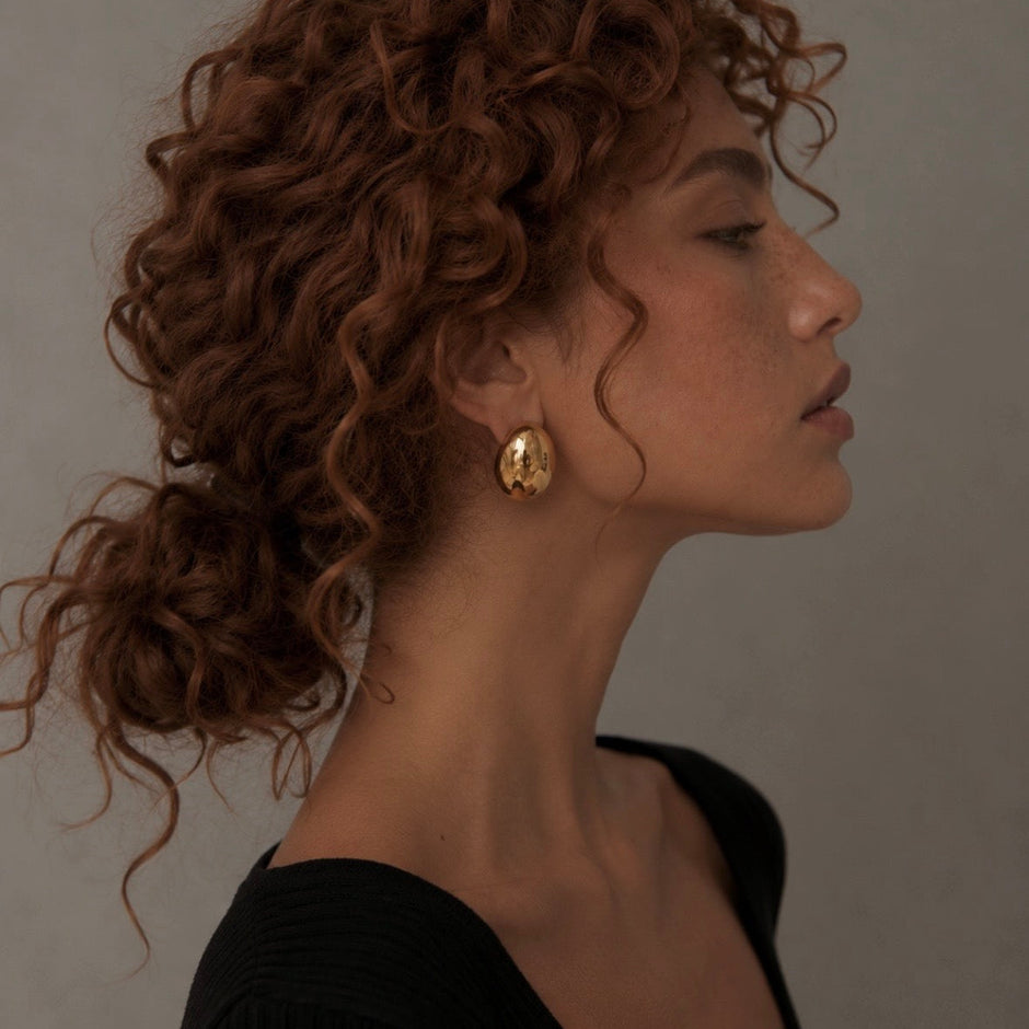 SIP BEAN  EARRINGS