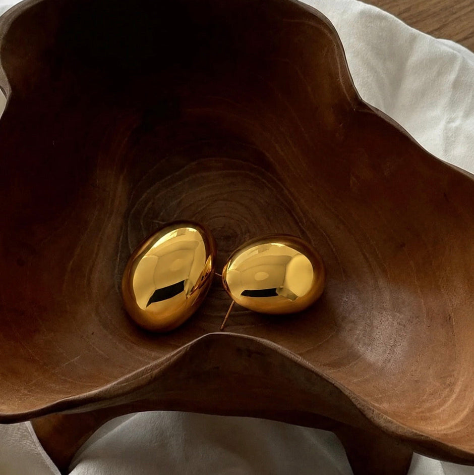 SIP BEAN  EARRINGS